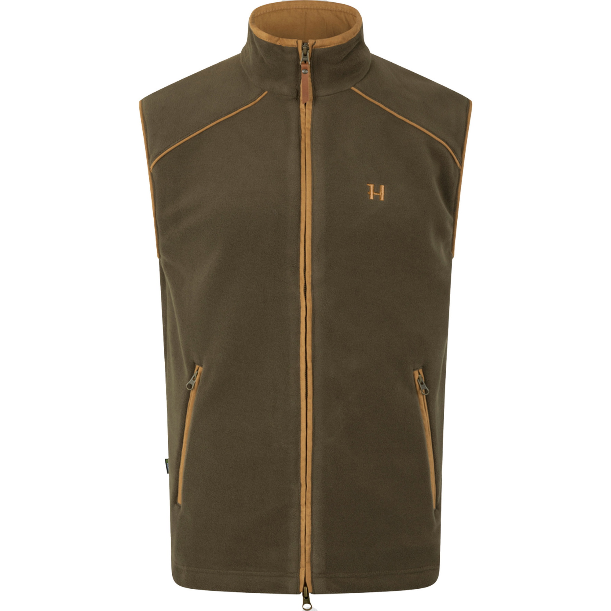 2026 Harkila Mens Sandhem 200 Waistcoat 1201153 - Willow Green
